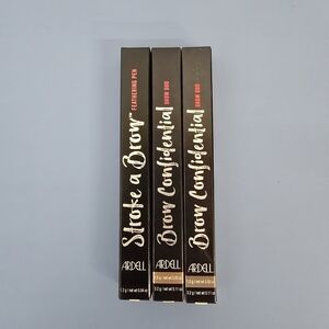NWT Ardell Brow Confidential Brow Duo Set And Stroke A Brow Set Of 3